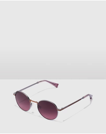 Hawkers Co - HAWKERS - Silver Red MOMA Sunglasses for Men and Women UV400