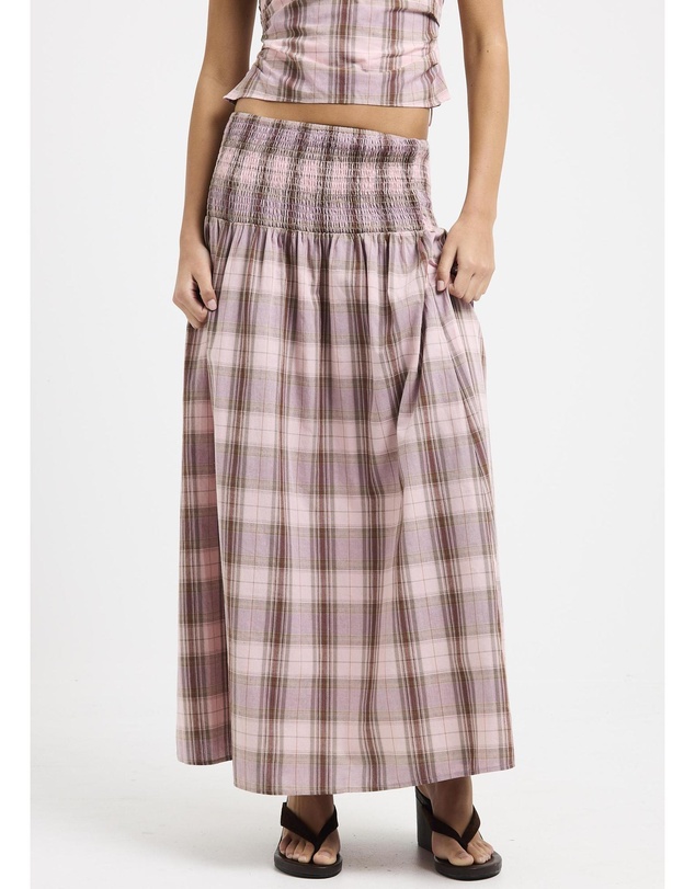 Subtitled - Nani Shirred Maxi Skirt