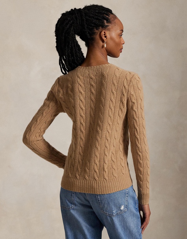 Polo Ralph Lauren - Cable Wool-Cashmere Crewneck Sweater