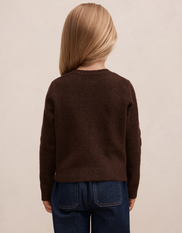 Forever New Girls - Hallie Crew Neck Girls Cardigan