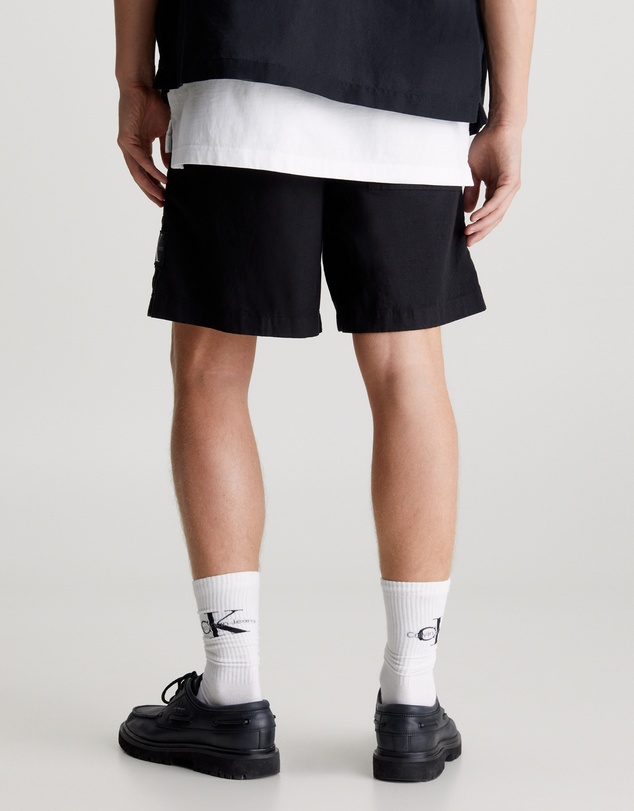 Calvin Klein Jeans - Cotton Linen Shorts