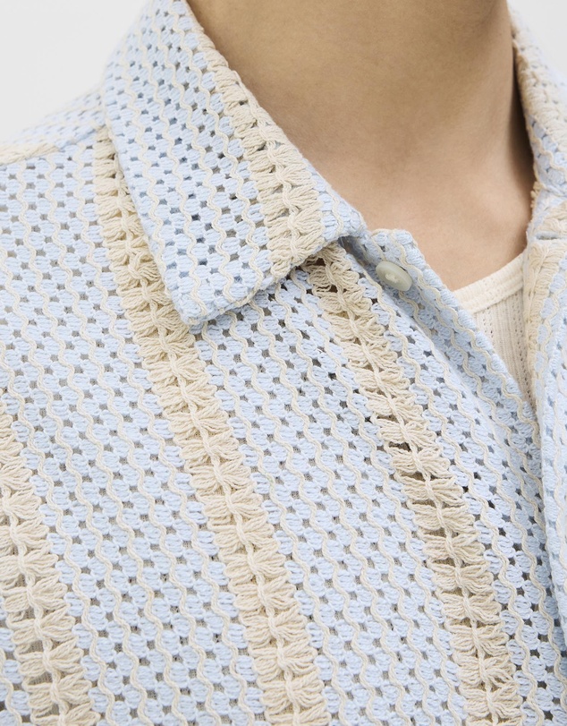 Jack & Jones - Jorbellagio Crochet Shirt SS SN