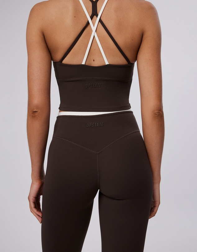 Upstate - Air Sculpt Double Layer Tank - Espresso