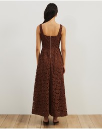 Atmos&Here - Rio Broderie Lace Midi Dress