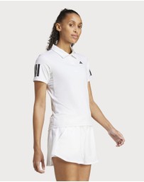 adidas Performance - Club Tennis Climacool 3-Stripes Polo Shirt Womens