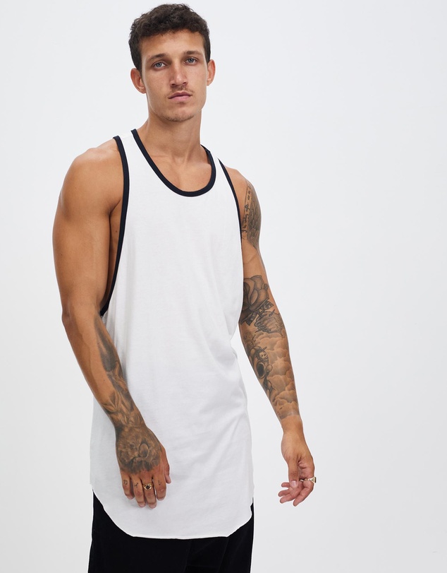 Surrounded By Ghosts - The Pectolite Cotton Singlet