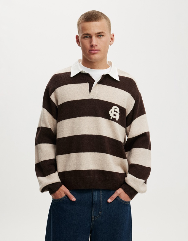 Cotton On - Boxy Rugby Polo
