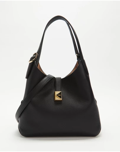 Kate Spade - Deco Pebbled Leather Medium Crossbody Tote