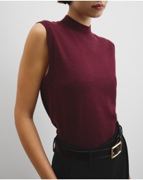 Country Road - Merino Mock Neck Knit