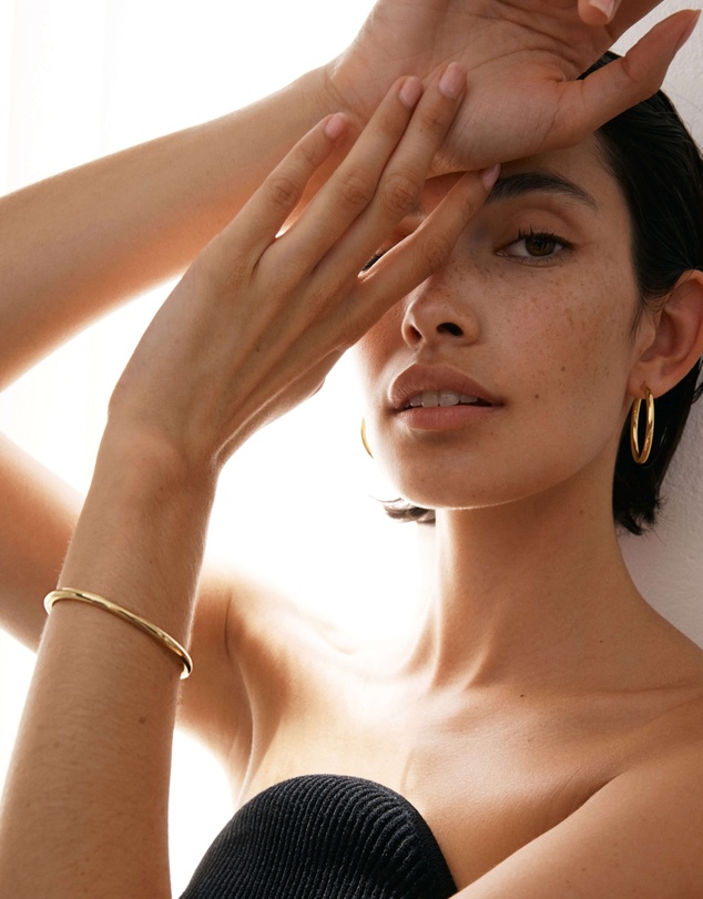 SAINT VALENTINE - Classic Hoops Large - Gold