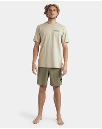 Quiksilver - Mens Fish On T-Shirt