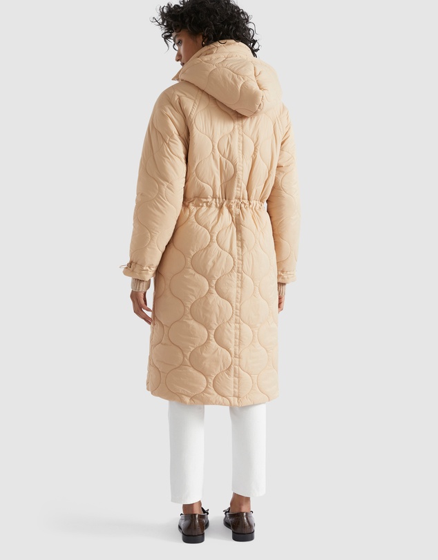 Seed Heritage - Longline Quilted Puffer Jacket
