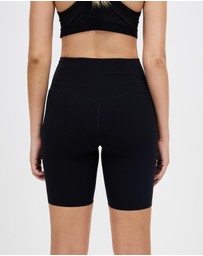 Nike - Zenvy Gentle Support High-Waisted 8in Biker Shorts
