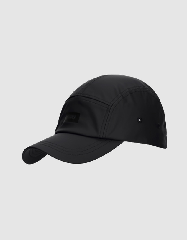 RAINS - Unisex 5 Panel Cap Black