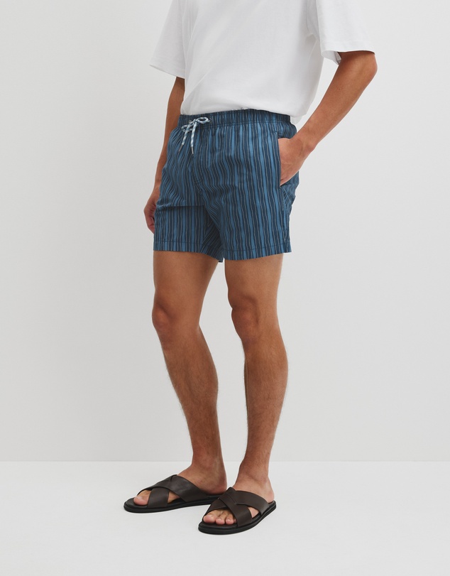 Country Road - Stripe Print Swim Short