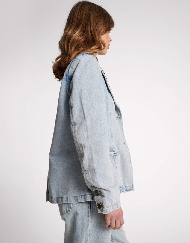 ONE TEASPOON - Diamonde Studded Denim Blazer