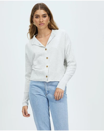 White By FTL - Dacey Cardigan