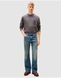 Tommy Jeans - Relaxed Peaks LS Tee