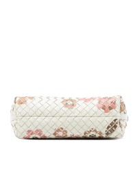 Pre-Loved by Azura Reborn - Pre-Loved Nappa Intrecciato Floral Print Handbag