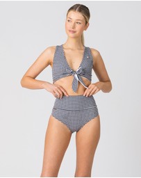 Fiola Rose Swim - Leilani High Waisted Bottoms