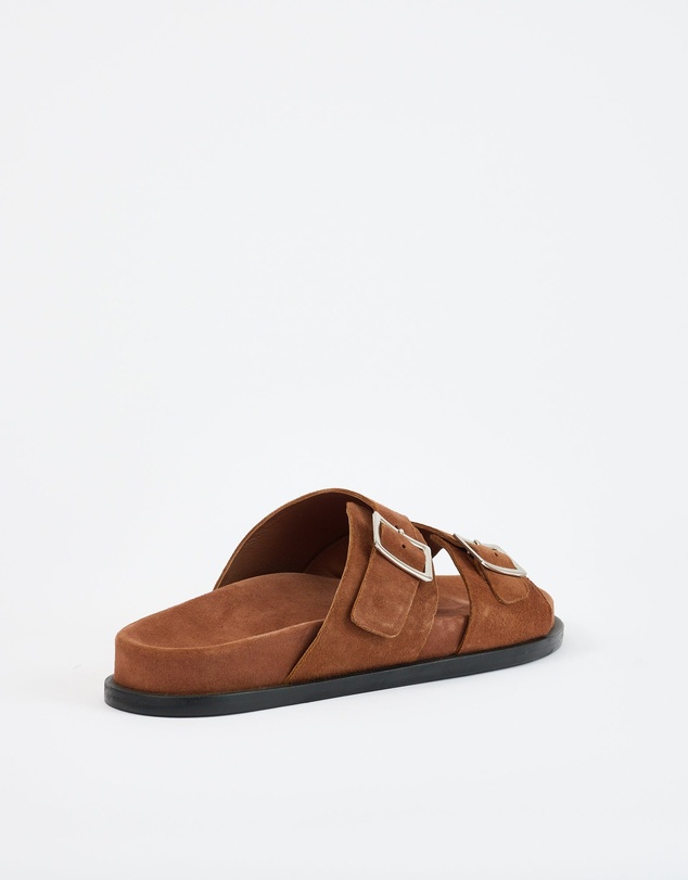 Sol Sana - Sato Footbed Cocoa Suede