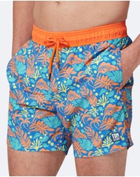 Tom & Teddy - Botanical Swim Shorts