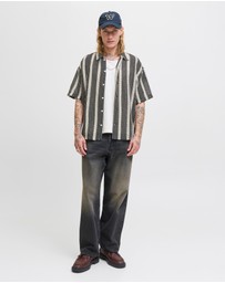 Jack & Jones - Bellagio Crochet Short Sleeve Shirt