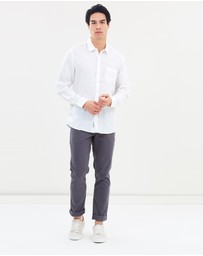 Sportscraft - Long Sleeve Linen Shirt