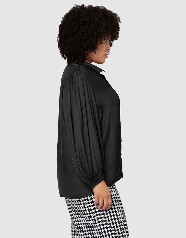 Something 4 Olivia - Loren Satin Shirt