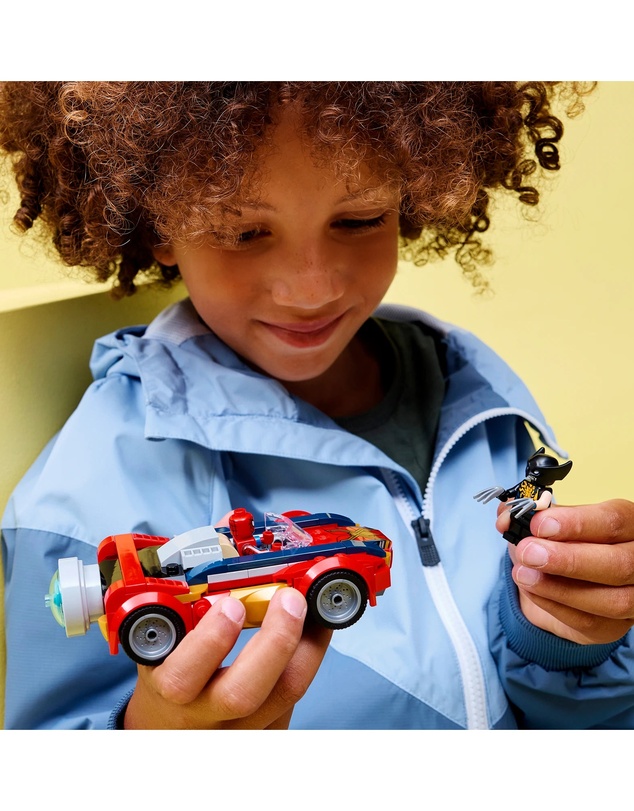 LEGO - 76336 Spider-Man Car vs. Venomized Wolverine