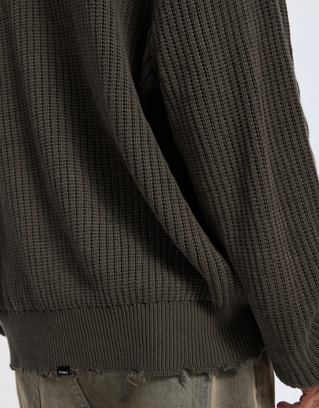 Thrills - Rose Brigade Box Fit Crew Cropped Knit