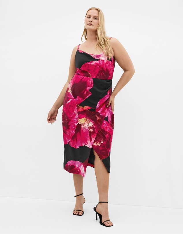 City Chic - Mariana Print Dress