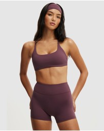 Cotton On Body Active - Ultra Luxe Dip Back Shortie Shorts