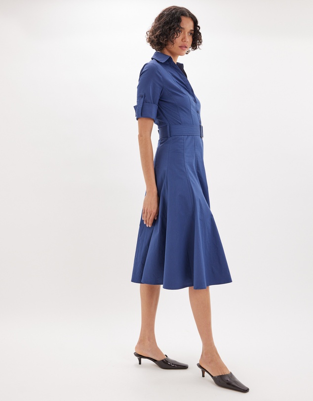 Amelius - Denise Panelled Shirt Dress