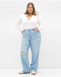City Chic - Amelia Long Sleeve Bodysuit