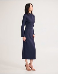 Oxford - Rebecca Ponti Long Sleeve Dress