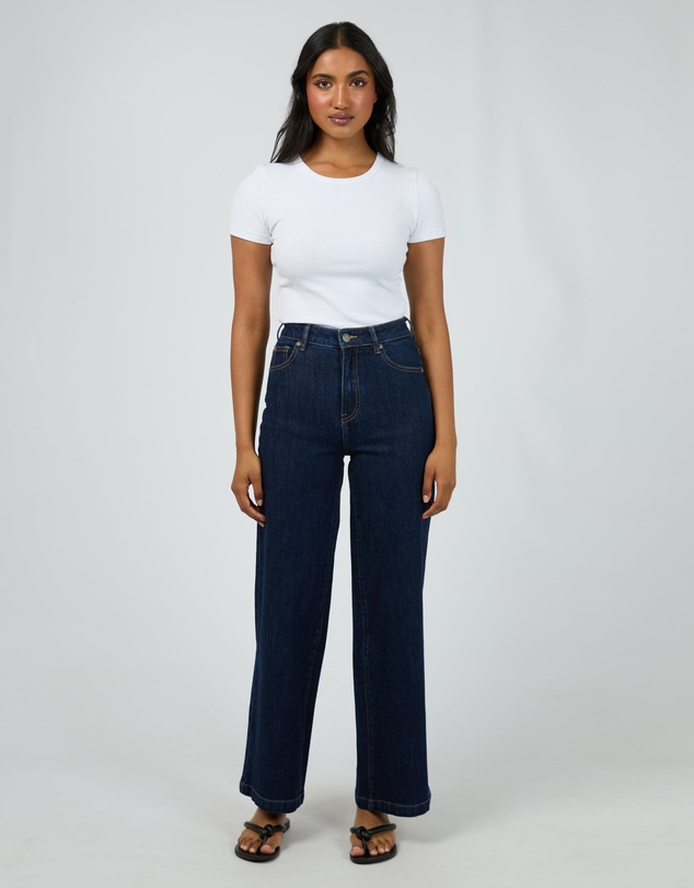 All About Eve - Jacqui Wide Leg Indigo