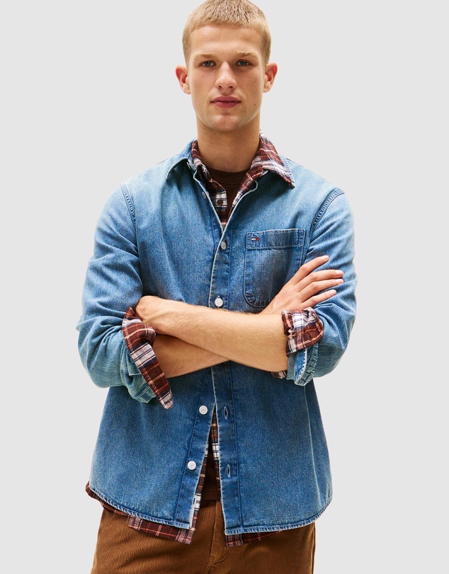 Tommy Jeans - Long Sleeve Regular Denim Shirt