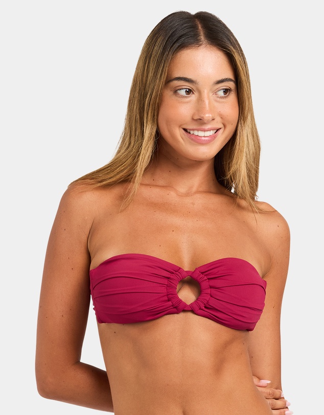 Roxy - Womens Beach Classics Bandeau Bikini Top