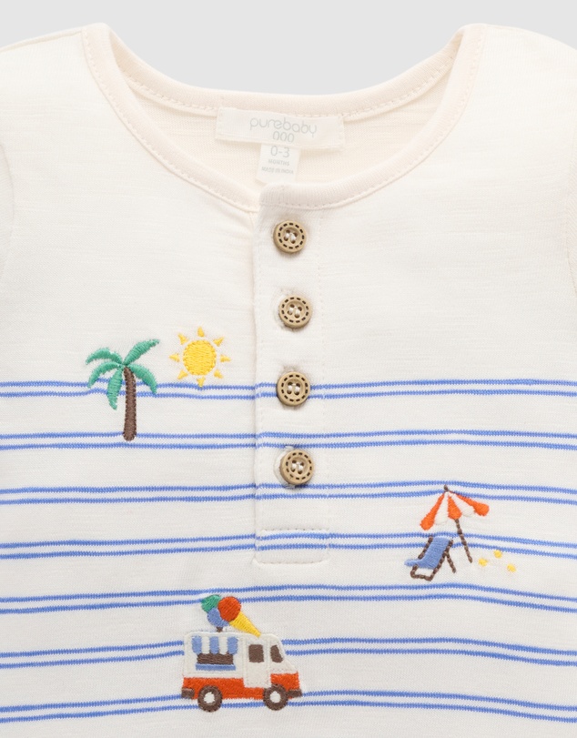 Purebaby - Resort Growsuit -Kids-Babies