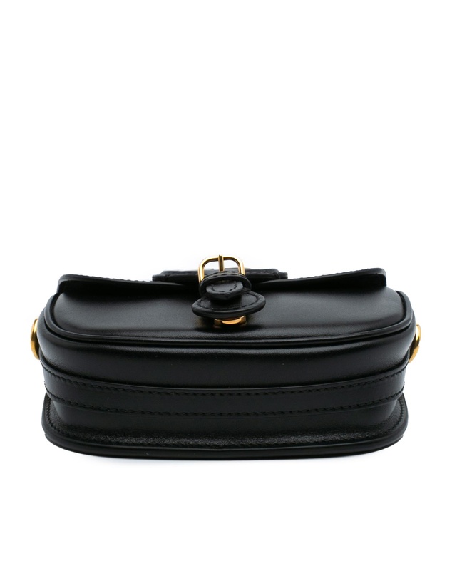 Pre-Loved by Azura Reborn - Pre-Loved dior Saddle Leather Shoulder Bag with Adjustable Strap and Metal Details