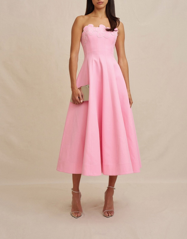 BY JOHNNY. - Florelle Strapless Dress