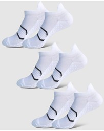 High Heel Jungle - Cushion Support Sport Socks - 3 Pack