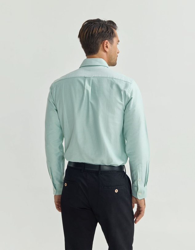 Oxford - Holloway Oxford Weave Cotton Shirt