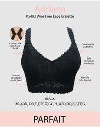Parfait - Adriana Wirefree Full Bust Lace Bralette