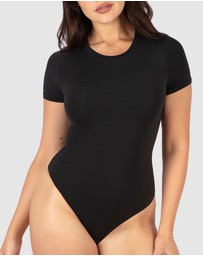 B Free Intimate Apparel - T-Shirt Bodysuit G-String | ButterFit