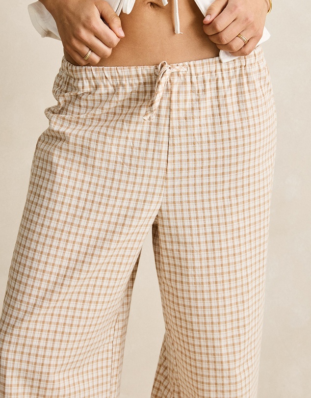 Rhythm - London Check Beach Pants