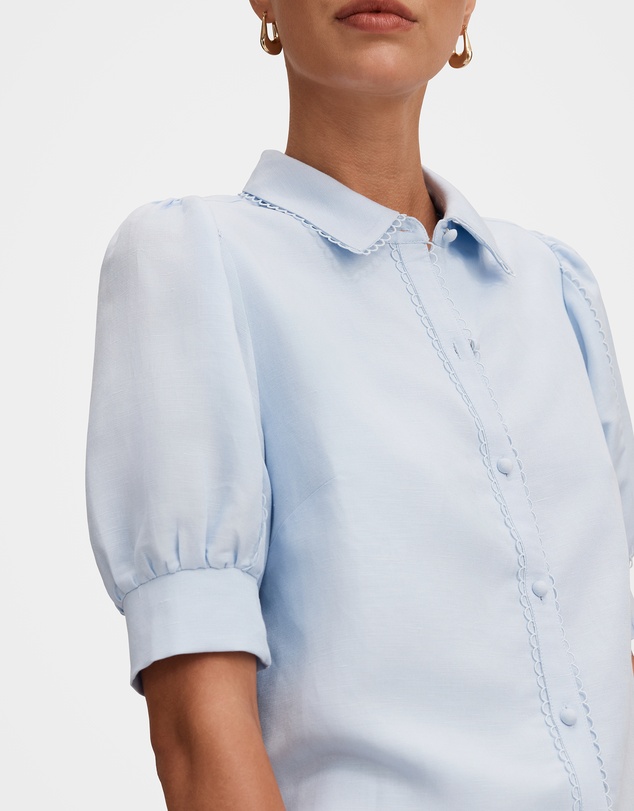 Forever New - Finley Trim Detail Blouse
