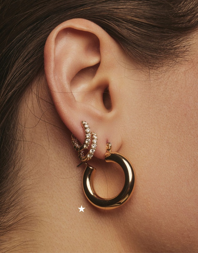 Luv Aj - Baby Amalfi Tube Hoops