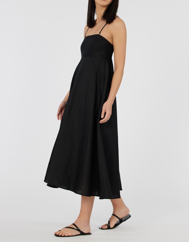 Amelius - Corinna Linen Midi Dress